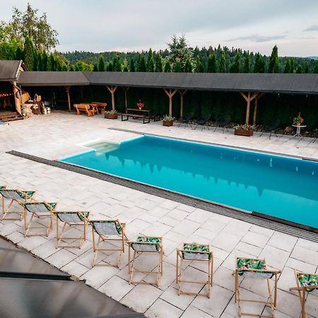 Bieszczadzka Bania Villa Lesko Bagian luar foto