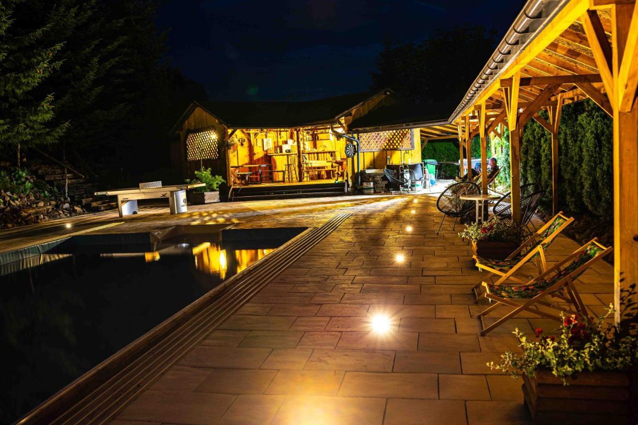 Bieszczadzka Bania Villa Lesko Bagian luar foto