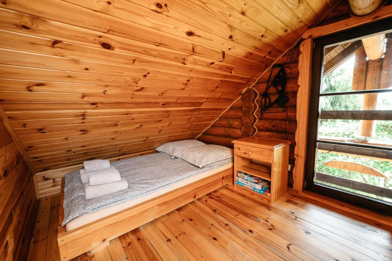 Bieszczadzka Bania Villa Lesko Bagian luar foto